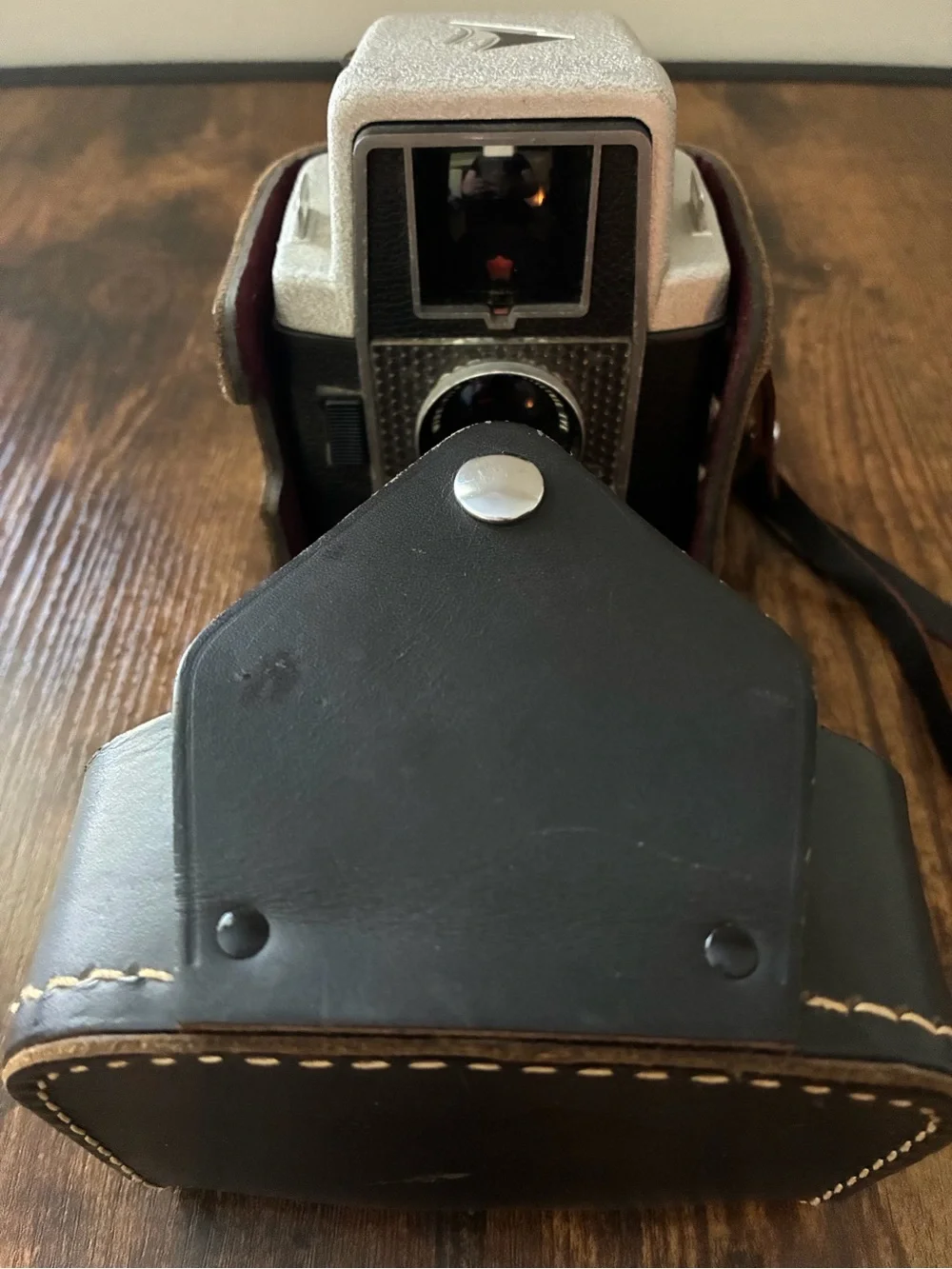 Bell & Howell Electric Eye 127 Camera — Black & Silver Vintage Style